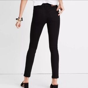 MADEWELL 9” HIGH RISE SKINNY WOMAN’S  BLACK JEAN SZ 26